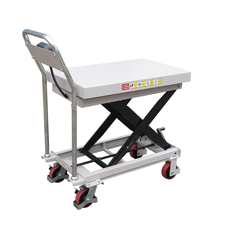 Carrello pesatore con piattaforma elevatrice manuale CPT300