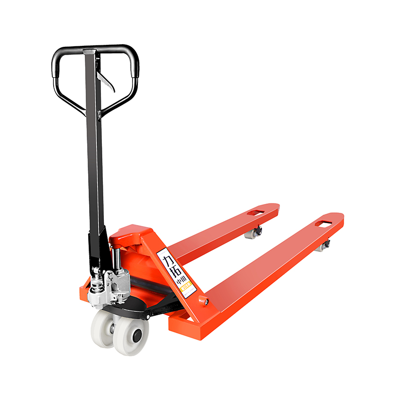 Transpallet manuale allungato con forma speciale