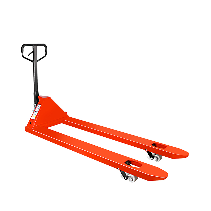 Transpallet manuale allungato con forma speciale