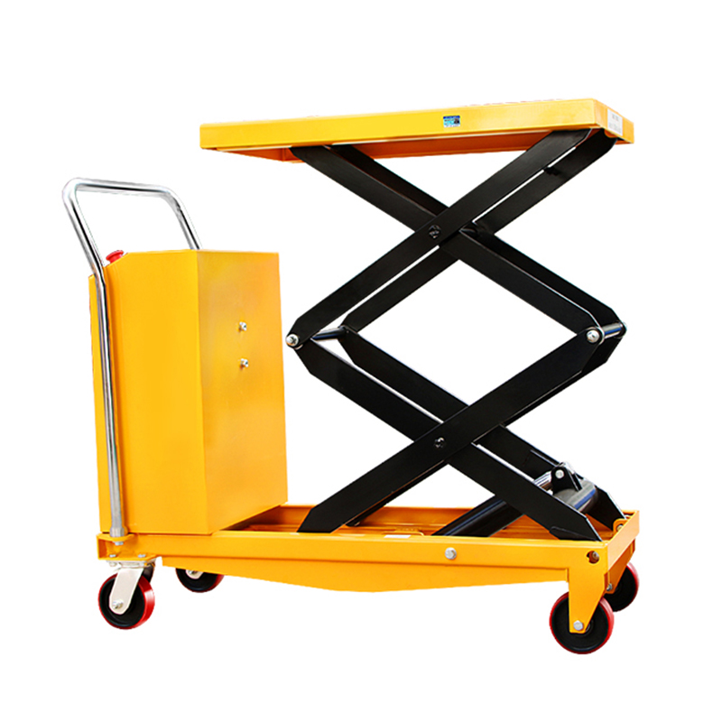 Carrello elevatore elettrico con piattaforma