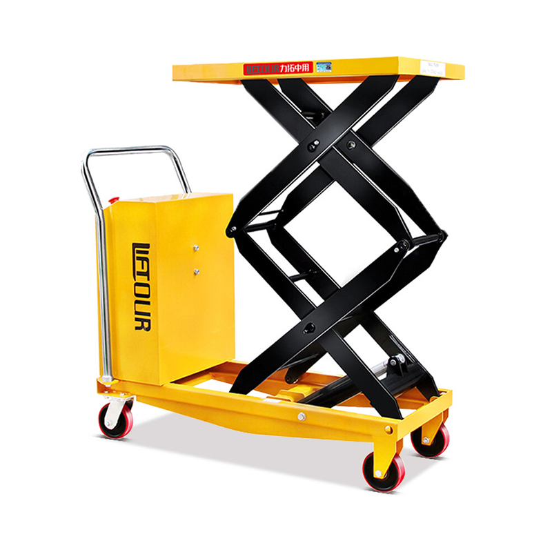 Carrello elevatore elettrico con piattaforma Carrello elevatore elettrico con piattaforma